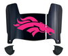 Denver Broncos Limited Edition Mini Football Helmet Visor Shield w/ Clips - PICK VISOR & LOGO COLOR
