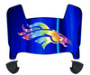 Denver Broncos Limited Edition Mini Football Helmet Visor Shield w/ Clips - PICK VISOR & LOGO COLOR