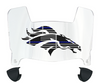 Denver Broncos Limited Edition Mini Football Helmet Visor Shield w/ Clips - PICK VISOR & LOGO COLOR