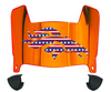 Denver Broncos Limited Edition Mini Football Helmet Visor Shield w/ Clips - PICK VISOR & LOGO COLOR