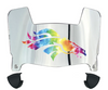Denver Broncos Limited Edition Mini Football Helmet Visor Shield w/ Clips - PICK VISOR & LOGO COLOR