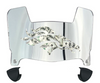 Denver Broncos Limited Edition Mini Football Helmet Visor Shield w/ Clips - PICK VISOR & LOGO COLOR