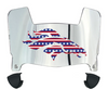 Denver Broncos Limited Edition Mini Football Helmet Visor Shield w/ Clips - PICK VISOR & LOGO COLOR