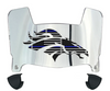 Denver Broncos Limited Edition Mini Football Helmet Visor Shield w/ Clips - PICK VISOR & LOGO COLOR