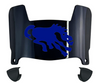 Denver Broncos Retro Throwback Mini Football Helmet Visor Shield w/ Clips - PICK VISOR & LOGO COLOR