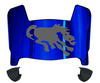 Denver Broncos Retro Throwback Mini Football Helmet Visor Shield w/ Clips - PICK VISOR & LOGO COLOR