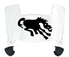 Denver Broncos Retro Throwback Mini Football Helmet Visor Shield w/ Clips - PICK VISOR & LOGO COLOR