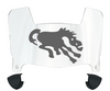 Denver Broncos Retro Throwback Mini Football Helmet Visor Shield w/ Clips - PICK VISOR & LOGO COLOR