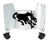 Denver Broncos Retro Throwback Mini Football Helmet Visor Shield w/ Clips - PICK VISOR & LOGO COLOR