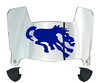 Denver Broncos Retro Throwback Mini Football Helmet Visor Shield w/ Clips - PICK VISOR & LOGO COLOR