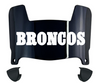 Denver Broncos Retro Throwback Mini Football Helmet Visor Shield w/ Clips - PICK VISOR & LOGO COLOR