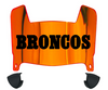 Denver Broncos Retro Throwback Mini Football Helmet Visor Shield w/ Clips - PICK VISOR & LOGO COLOR