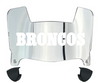 Denver Broncos Retro Throwback Mini Football Helmet Visor Shield w/ Clips - PICK VISOR & LOGO COLOR