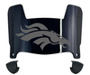 Denver Broncos Mini Football Helmet Visor Shield w/ Clips - PICK VISOR & LOGO COLOR