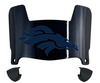 Denver Broncos Mini Football Helmet Visor Shield w/ Clips - PICK VISOR & LOGO COLOR