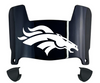 Denver Broncos Mini Football Helmet Visor Shield w/ Clips - PICK VISOR & LOGO COLOR