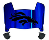 Denver Broncos Mini Football Helmet Visor Shield w/ Clips - PICK VISOR & LOGO COLOR
