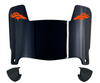 Denver Broncos Mini Football Helmet Visor Shield w/ Clips - PICK VISOR & LOGO COLOR