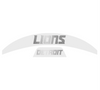 Detroit Lions MIDI Mid Size SpeedFlex Football Helmet Front & Back Bumper Decal Set - Pick Color