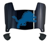 Detroit Lions Retro Throwback Mini Football Helmet Visor Shield w/ Clips - PICK VISOR & LOGO COLOR