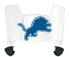 Detroit Lions Retro Throwback Mini Football Helmet Visor Shield w/ Clips - PICK VISOR & LOGO COLOR