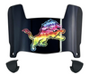 Detroit Lions Limited Edition Mini Football Helmet Visor Shield w/ Clips - PICK VISOR & LOGO COLOR
