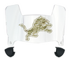 Detroit Lions Limited Edition Mini Football Helmet Visor Shield w/ Clips - PICK VISOR & LOGO COLOR