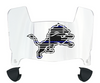 Detroit Lions Limited Edition Mini Football Helmet Visor Shield w/ Clips - PICK VISOR & LOGO COLOR
