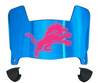 Detroit Lions Limited Edition Mini Football Helmet Visor Shield w/ Clips - PICK VISOR & LOGO COLOR