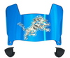 Detroit Lions Limited Edition Mini Football Helmet Visor Shield w/ Clips - PICK VISOR & LOGO COLOR
