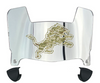 Detroit Lions Limited Edition Mini Football Helmet Visor Shield w/ Clips - PICK VISOR & LOGO COLOR