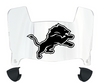Detroit Lions Mini Football Helmet Visor Shield w/ Clips - PICK VISOR & LOGO COLOR