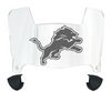 Detroit Lions Mini Football Helmet Visor Shield w/ Clips - PICK VISOR & LOGO COLOR