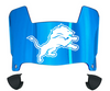 Detroit Lions Mini Football Helmet Visor Shield w/ Clips - PICK VISOR & LOGO COLOR