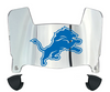 Detroit Lions Mini Football Helmet Visor Shield w/ Clips - PICK VISOR & LOGO COLOR