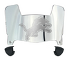 Detroit Lions Mini Football Helmet Visor Shield w/ Clips - PICK VISOR & LOGO COLOR