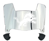 Detroit Lions Mini Football Helmet Visor Shield w/ Clips - PICK VISOR & LOGO COLOR