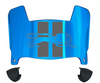 Detroit Lions Retro Throwback Mini Football Helmet Visor Shield w/ Clips - PICK VISOR & LOGO COLOR