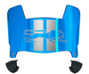 Detroit Lions Retro Throwback Mini Football Helmet Visor Shield w/ Clips - PICK VISOR & LOGO COLOR