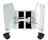 Detroit Lions Retro Throwback Mini Football Helmet Visor Shield w/ Clips - PICK VISOR & LOGO COLOR