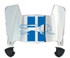 Detroit Lions Retro Throwback Mini Football Helmet Visor Shield w/ Clips - PICK VISOR & LOGO COLOR