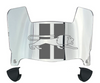 Detroit Lions Retro Throwback Mini Football Helmet Visor Shield w/ Clips - PICK VISOR & LOGO COLOR