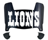 Detroit Lions Retro Throwback Mini Football Helmet Visor Shield w/ Clips - PICK VISOR & LOGO COLOR
