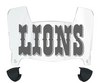 Detroit Lions Retro Throwback Mini Football Helmet Visor Shield w/ Clips - PICK VISOR & LOGO COLOR
