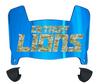 Detroit Lions Limited Edition Mini Football Helmet Visor Shield w/ Clips - PICK VISOR & LOGO COLOR