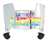 Detroit Lions Limited Edition Mini Football Helmet Visor Shield w/ Clips - PICK VISOR & LOGO COLOR