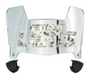 Detroit Lions Limited Edition Mini Football Helmet Visor Shield w/ Clips - PICK VISOR & LOGO COLOR