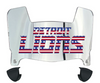 Detroit Lions Limited Edition Mini Football Helmet Visor Shield w/ Clips - PICK VISOR & LOGO COLOR
