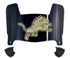 Detroit Lions Limited Edition Mini Football Helmet Visor Shield w/ Clips - PICK VISOR & LOGO COLOR