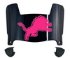 Detroit Lions Limited Edition Mini Football Helmet Visor Shield w/ Clips - PICK VISOR & LOGO COLOR